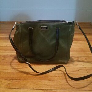 Olive Green Cross Body/Shoulder Kate Spade Tote